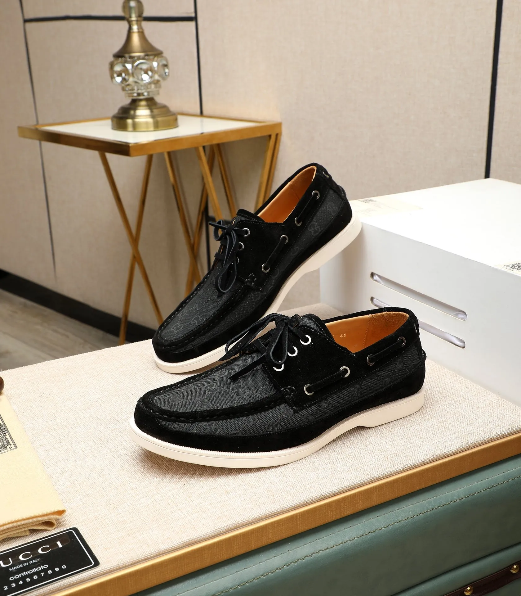 Men's shoes💰540 GUCCI🔍🔍2024 latest model On sale at the counter at the same time, original calfskin imported from Italy, cowhide lining, (high-end, noble, and classy) with exquisite workmanship, soles: original soles specially provided by the original factory, ⚠Exclusive double-layer movable molded soles are super comfortable⚠, real photos🎬The real ones are better🔍🔍"High quality·Follow the order" code number 38-44